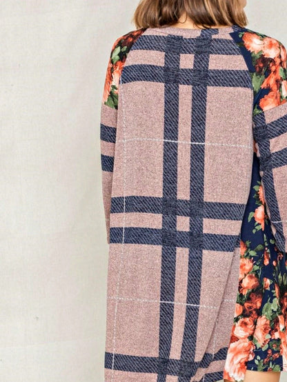 Boho Retro Classic Cap Sleeve Raglan Contrast  Stripe Green Red Navy Pink Grey Tunic Dress