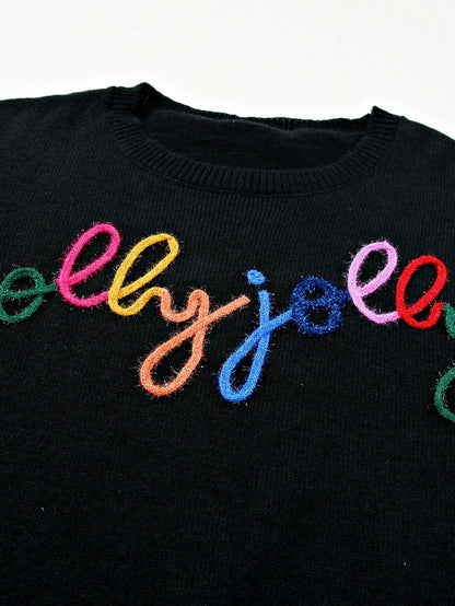 Boho Retro Vintage  90's  Drop Shoulder Dolman Sleeve Turtle Mock Neck Blue Green Pink Rose Stripe Merry Christmas Holly  Sweater Knit Top Pullover