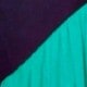 Boho Retro  Solid Stripe Ruffle Layered Sleeve Rayon  Tunic Mini Dress Flounce Sleeve