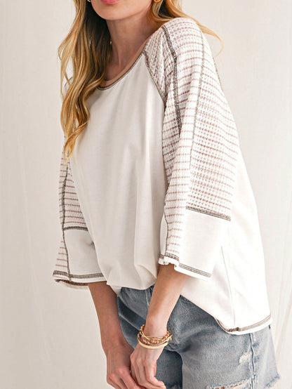 Boho Retro Vintage 90's Vibe White Cotton Short Lantern Bubble Puff  Sleeve  Embroidered Eyelet Hollow Top Shirt Blouse