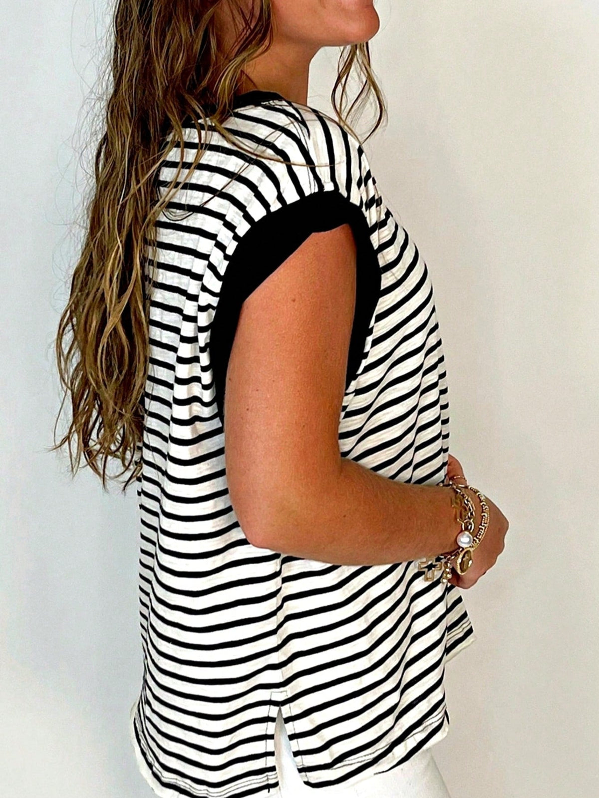 Boho Retro Vintage Viscose Vanilla Beige Green Front Pocket High Mock Neck Ribbed Top Shirt Blouse Vest