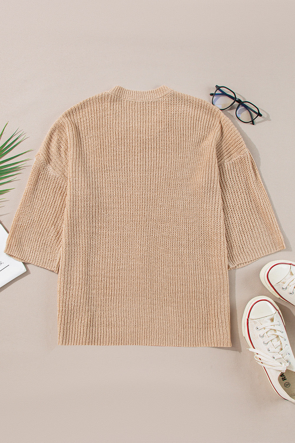 Threaded Pear Aria 3 4 Sleeve Sweater