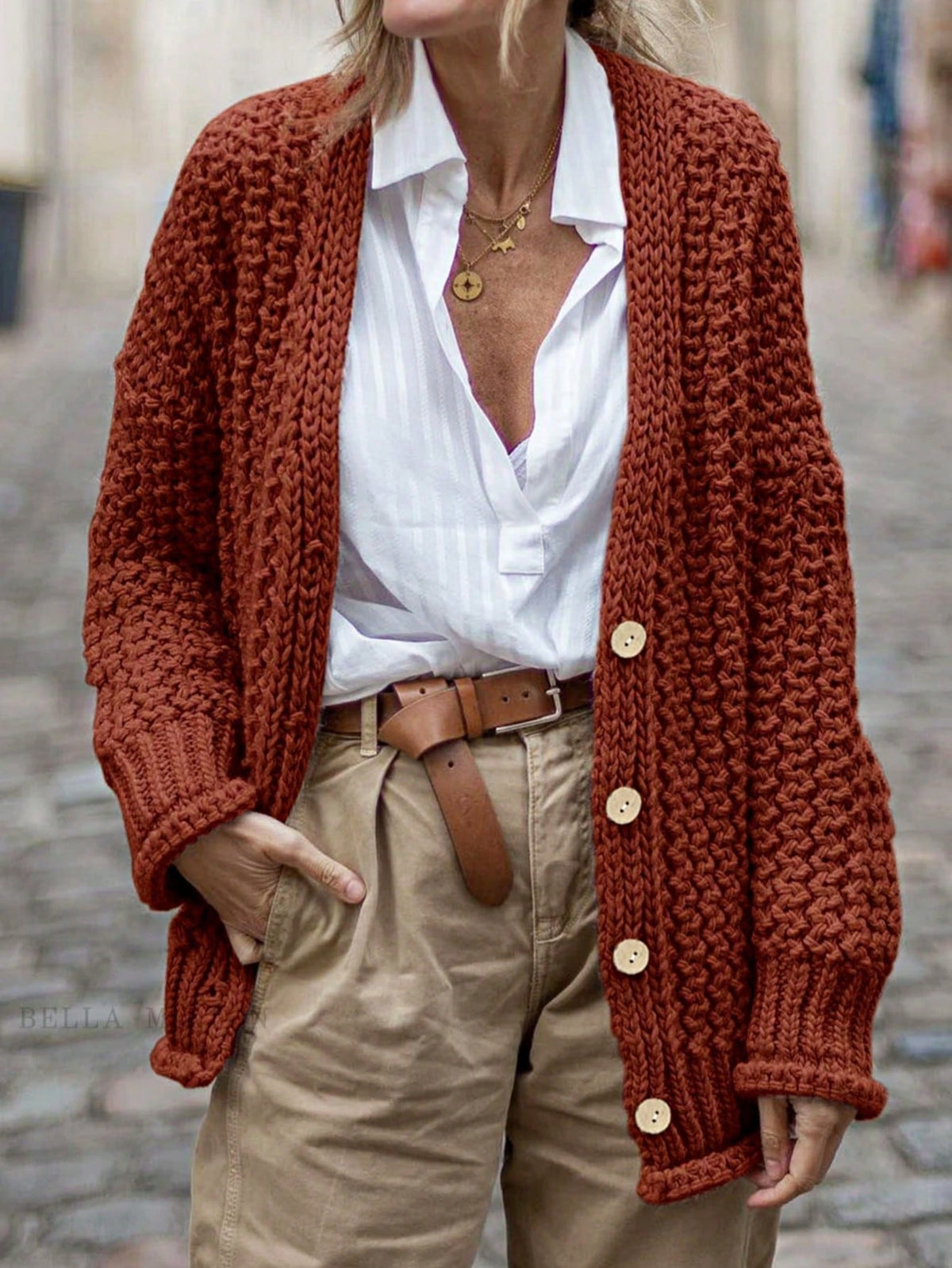 Boho Retro Crochet Knit Hollow Light Weight Dolman Batwing Sleeve Oversized Boyfriend Cardigan