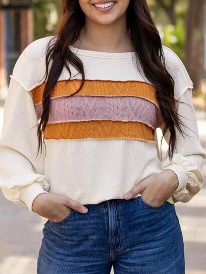 Boho Retro 60's Ribbed Tab Sleeve Drop Shoulder Pocket Over Sized Half Sleeve Sage Charcoal Grey Crew Neck Top Shirt Blouse