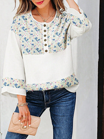 Boho Retro Vintage 90's Vibe White Cotton Short Lantern Bubble Puff  Sleeve  Embroidered Eyelet Hollow Top Shirt Blouse