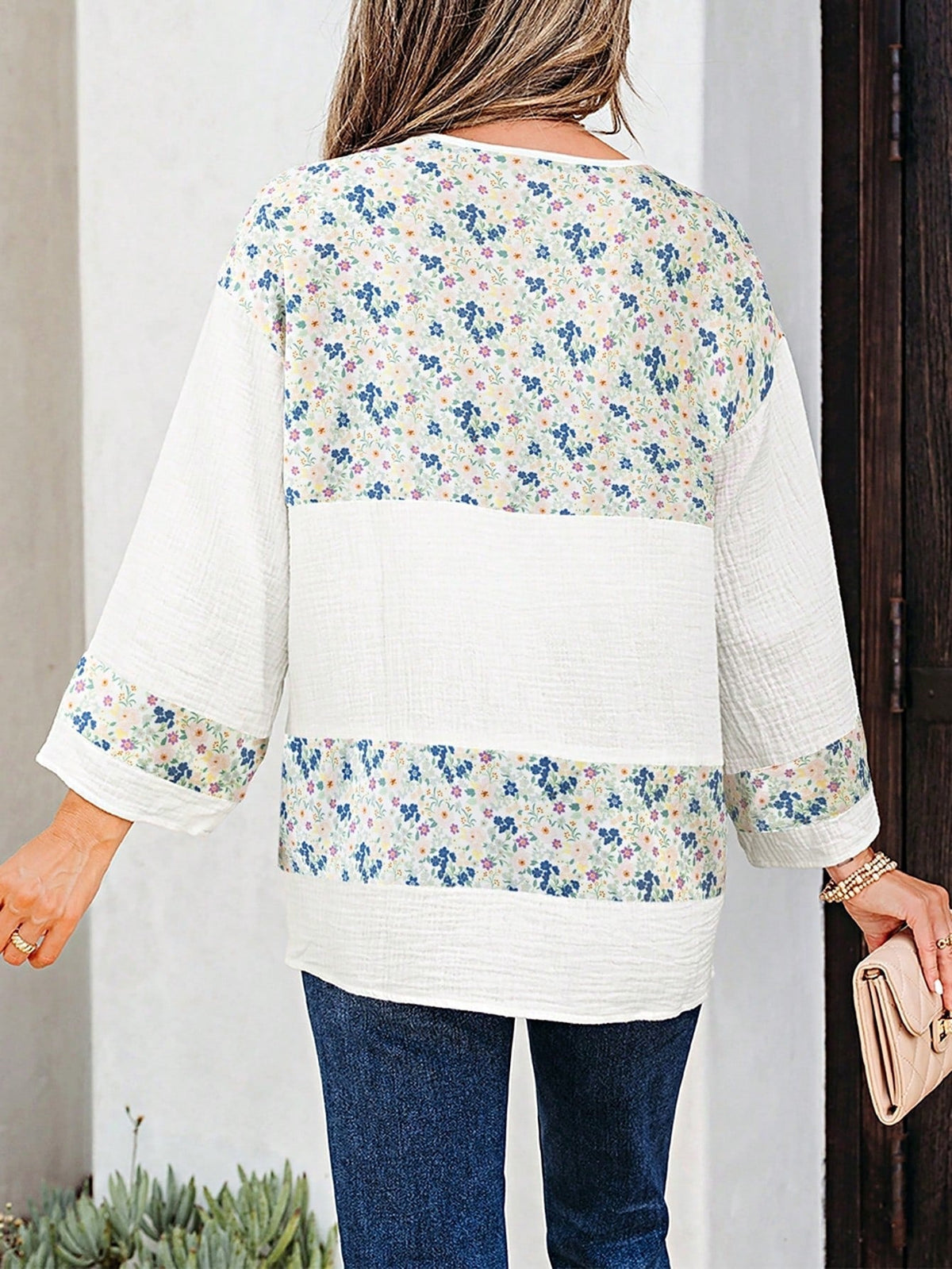 Boho Retro Vintage 90's Vibe White Cotton Short Lantern Bubble Puff  Sleeve  Embroidered Eyelet Hollow Top Shirt Blouse