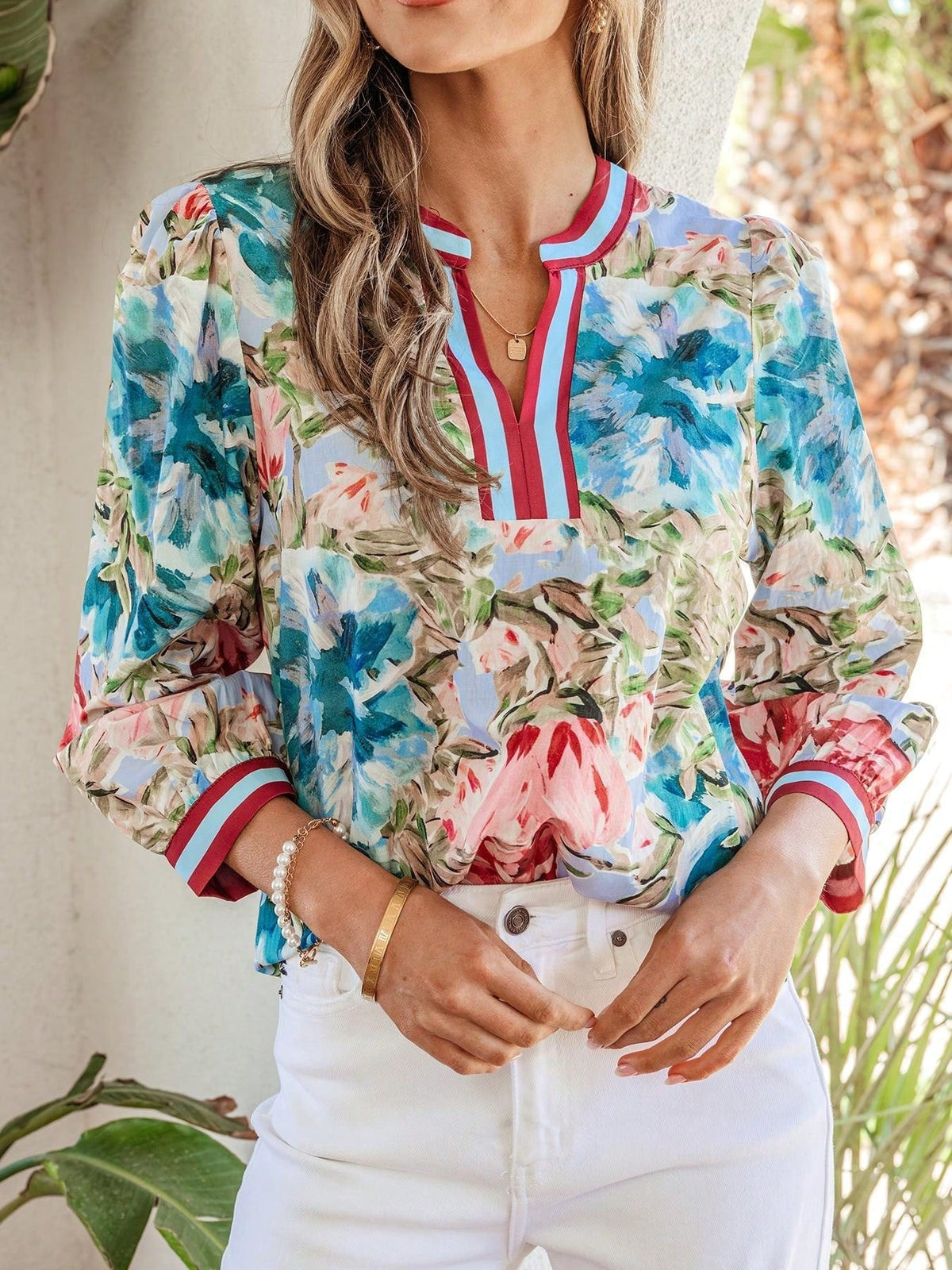 Boho Retro Vintage Viscose 90's Khaki Beige Apricot Ruffle V Neck Half Sleeve Loose Top Shirt Blouse