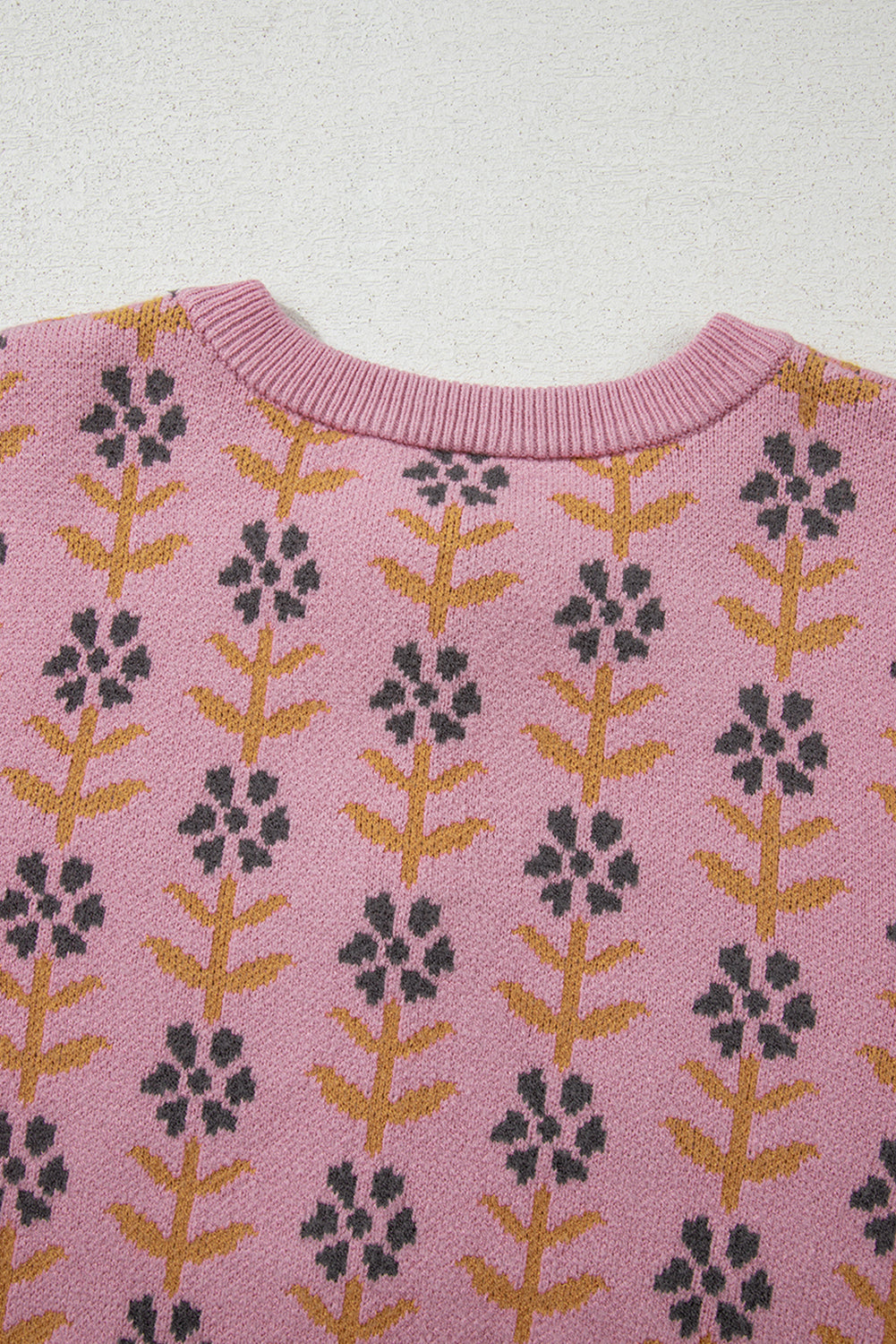 Threaded Pear Dulce Ribbed Banded Cardigan Sweater