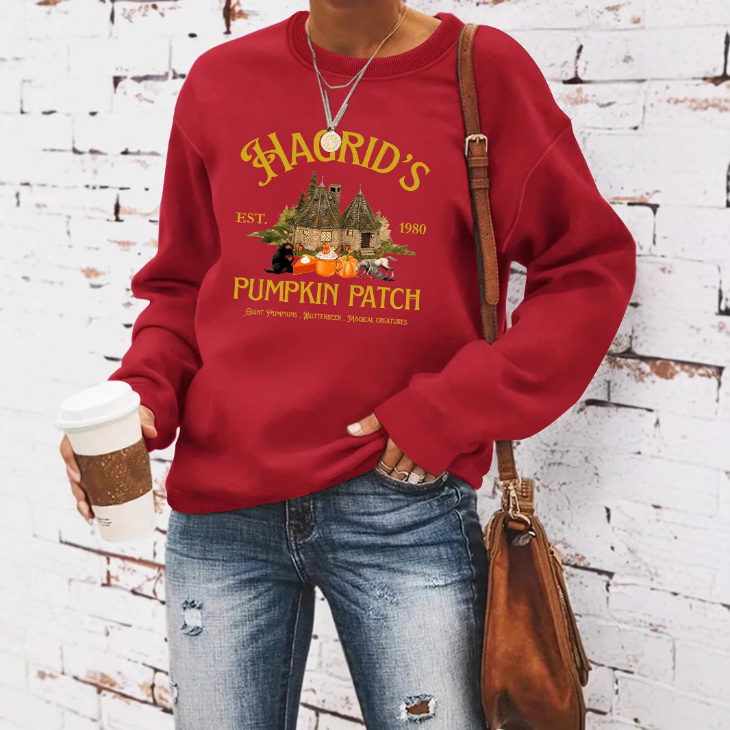 HAGRID'S print on hoodie