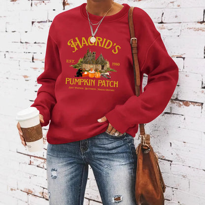 HAGRID'S print on hoodie