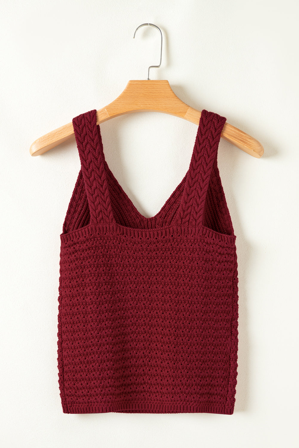 Threaded Pear Parker Pointelle Slim Fit Sweater