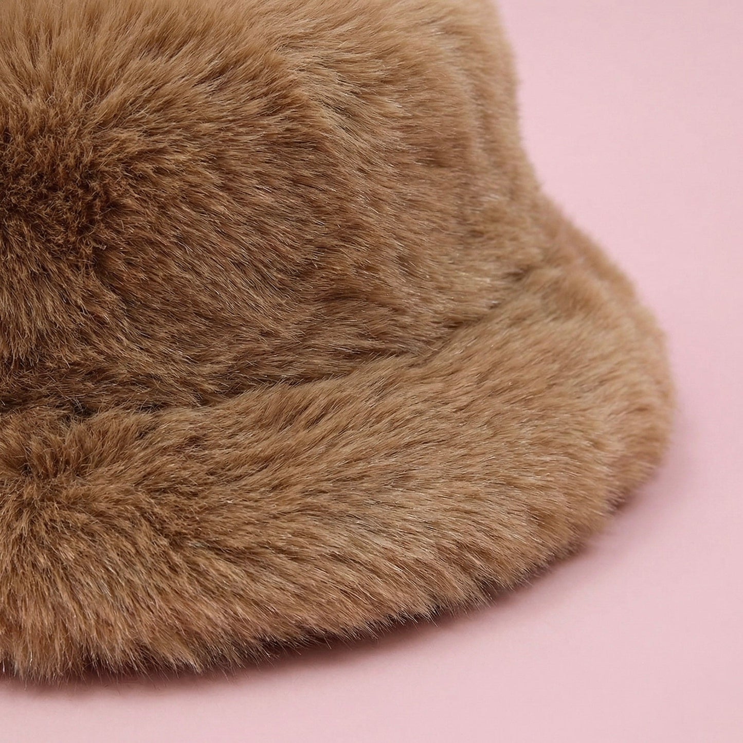 Anna-Kaci Women's Plush Furry Bucket Hat with Soft Cozy Lining