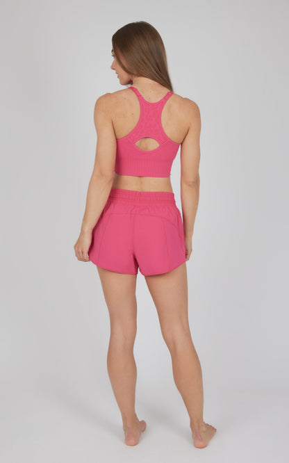 90 Degree by Reflex 2 PC Seamless Bra Top and Lightstreme Running Short