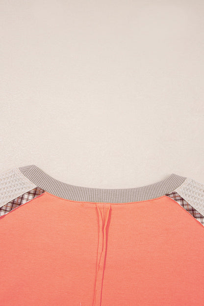 Threaded Pear Adele Patchwork Bracelet Sleeve Top