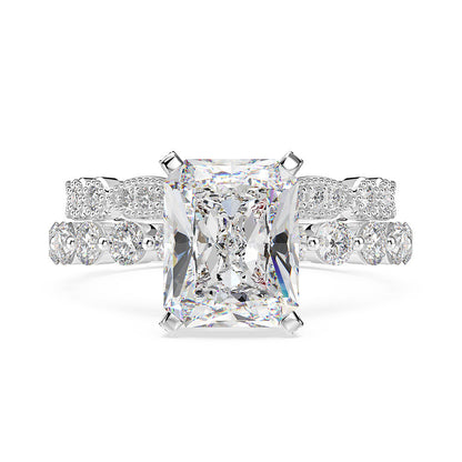 Luxury High Carbon Diamond Ring | High-Sense Crystalline Engagement Ring | Trendy Minimalist Multi-Faceted Gemstone Ring | Luxury-Label Statuesque Radiant Accessory | 2026 High-Fashion Emerald-Luxe Essential