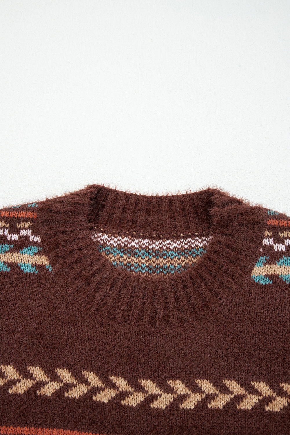 Threaded Pear Madison Knitted Drop Shoulder Sweater