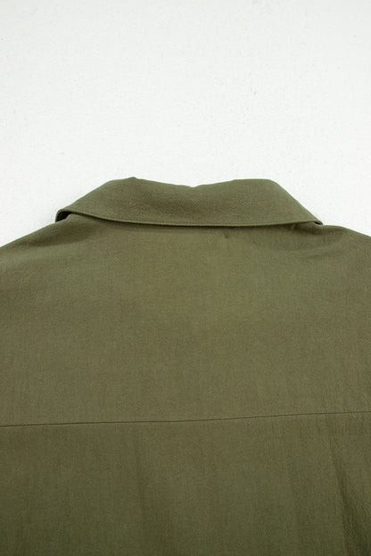 Threaded Pear Catherine Ruffle Hem Mini PLUS Dress