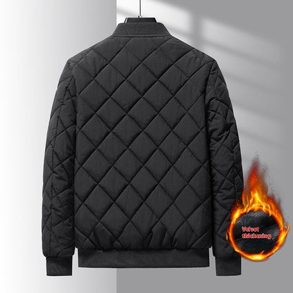 Men's Quilted Baseball Jacket