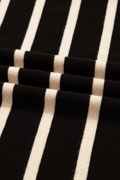 Threaded Pear Harper Collar Puff Sleeve Sweater