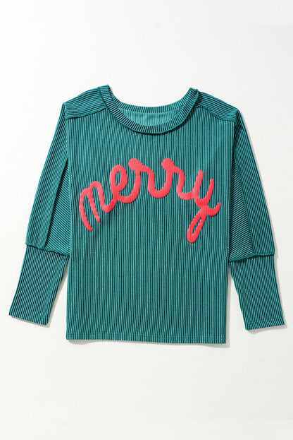 Threaded Pear Selah Batwing Sleeve Knit Top