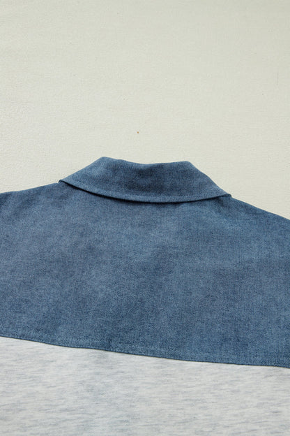 Threaded Pear Ivey Collar Short Sleeve Top