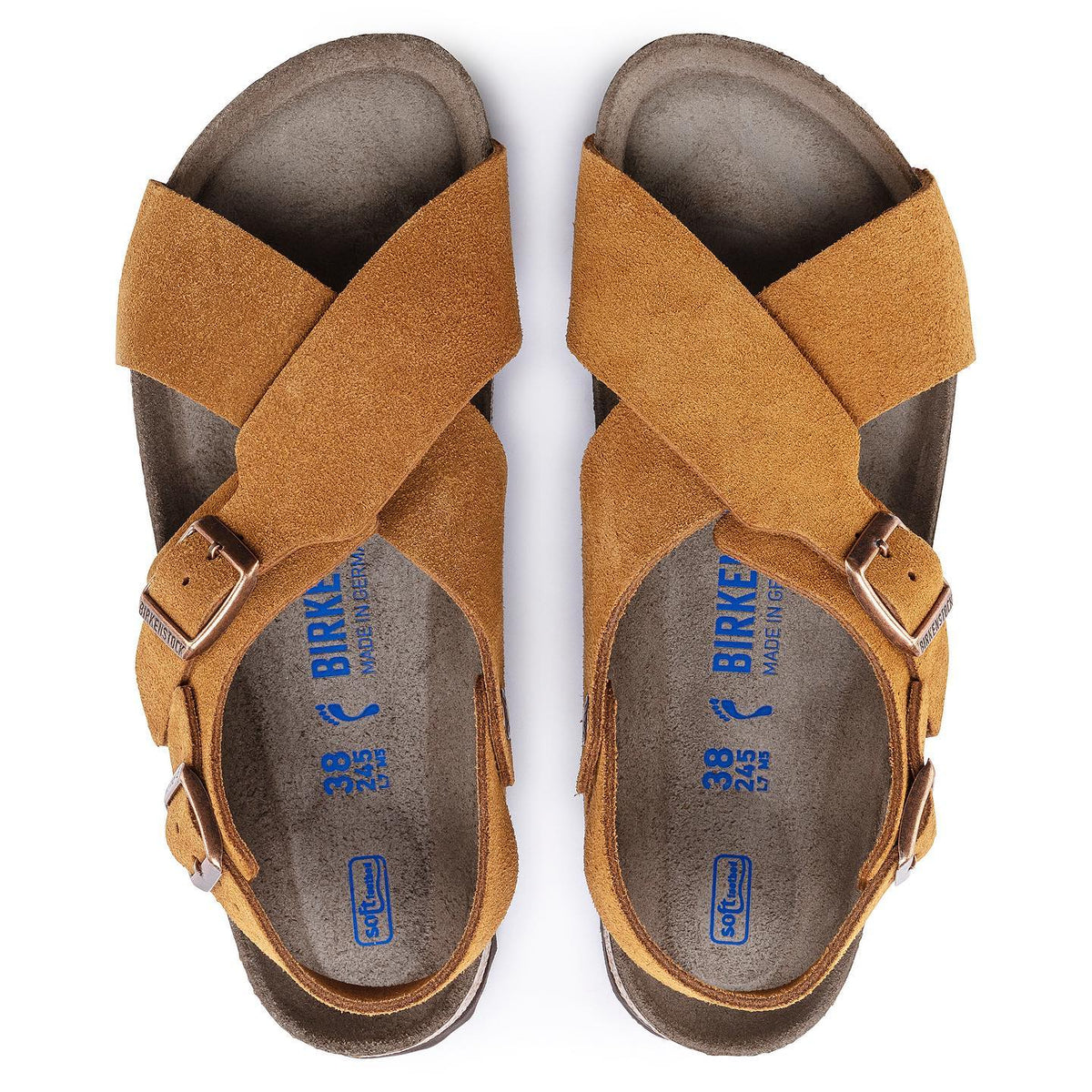 Birkenstock Tulum Soft FootBed Suede Leather Mink