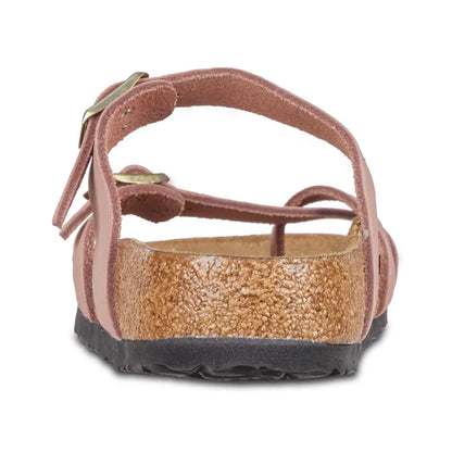 Birkenstock Women's Mayari Soft Footbed Nubuck Leather Old Rose Sandals