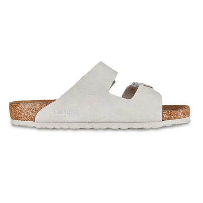 Birkenstock Arizona Soft Footbed Leather Suede Sandals