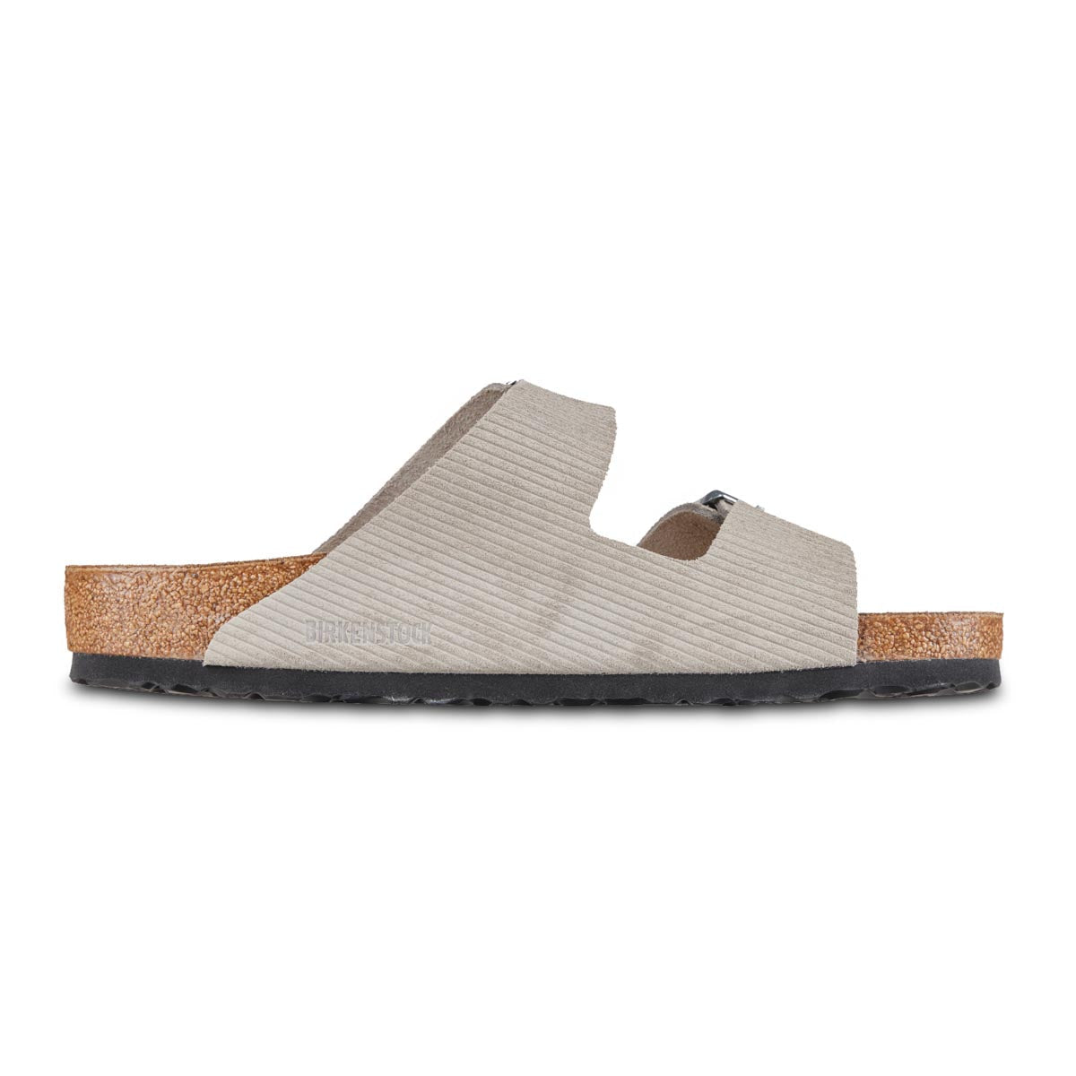 Birkenstock Arizona Suede Embossed Corduroy Stone Coin Sandals