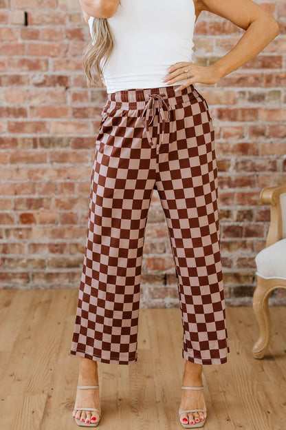 Threaded Pear Kamiyah Waist Loose Casual Pants