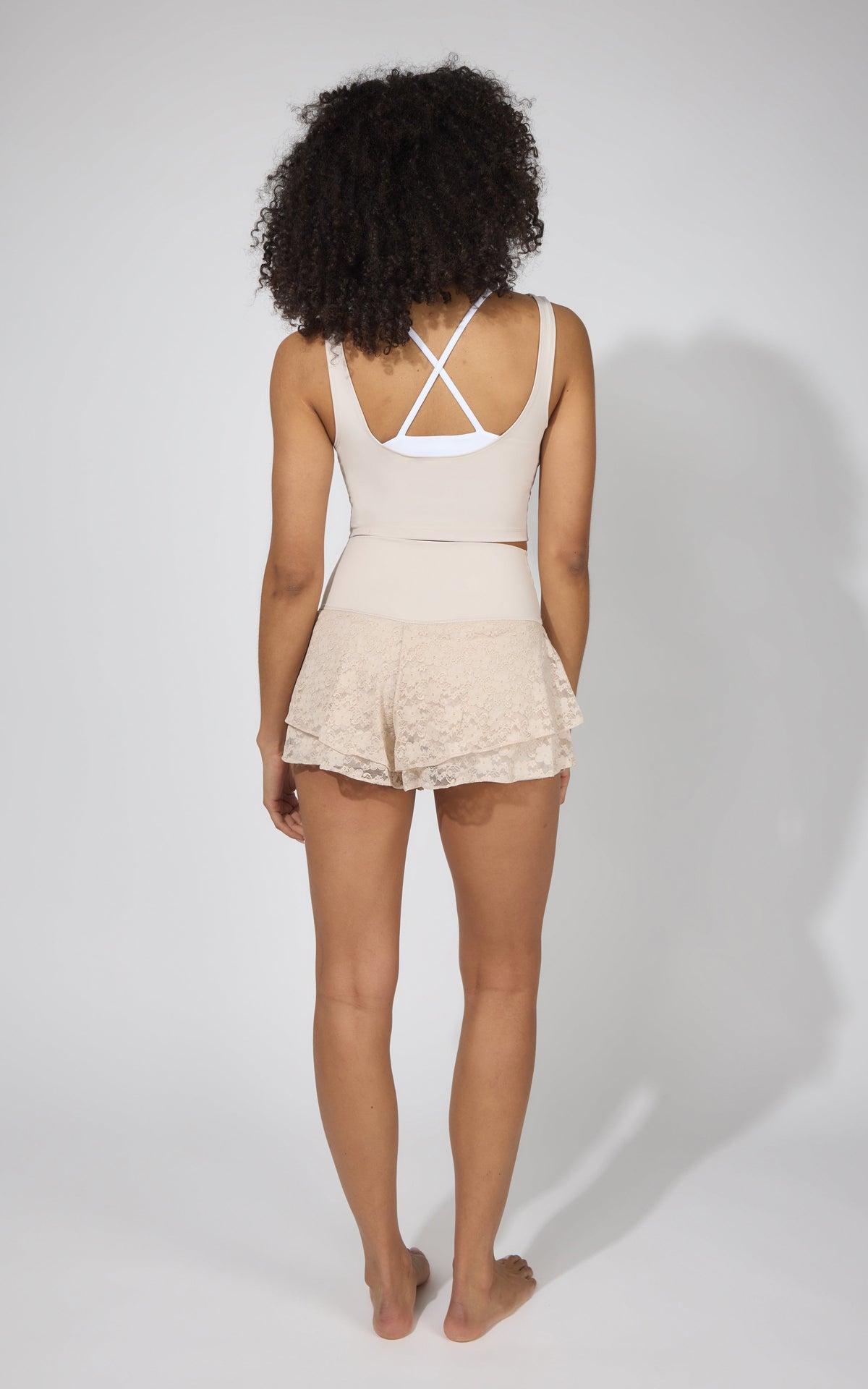 90 Degree by Reflex Lux Veda Bra Tank & Skort Set