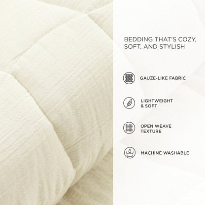 Cloud Gauze 3 Piece Quilt Set
