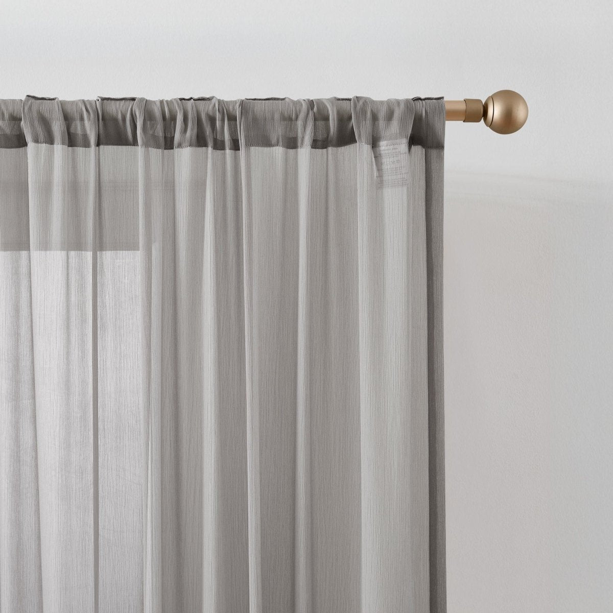 Georgette Sheer Curtain Panels