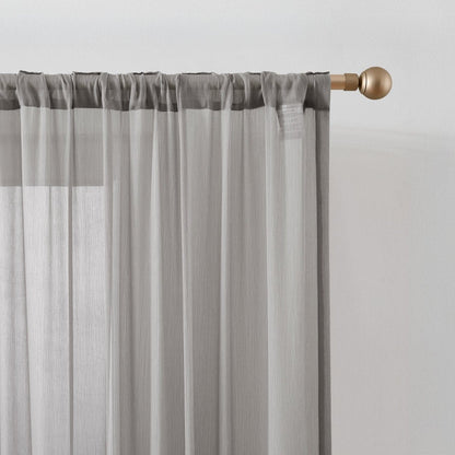 Georgette Sheer Curtain Panels