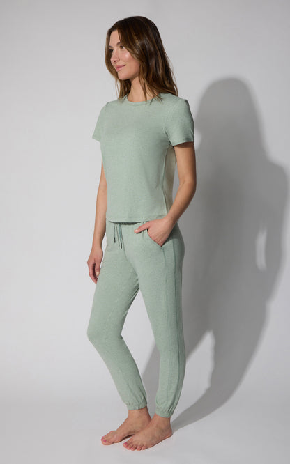90 Degree by Reflex Cationic Jersey Short Sleeve & Jogger Set
