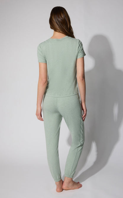 90 Degree by Reflex Cationic Jersey Short Sleeve & Jogger Set