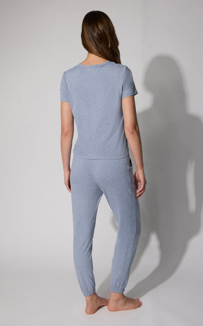 90 Degree by Reflex Cationic Jersey Short Sleeve & Jogger Set