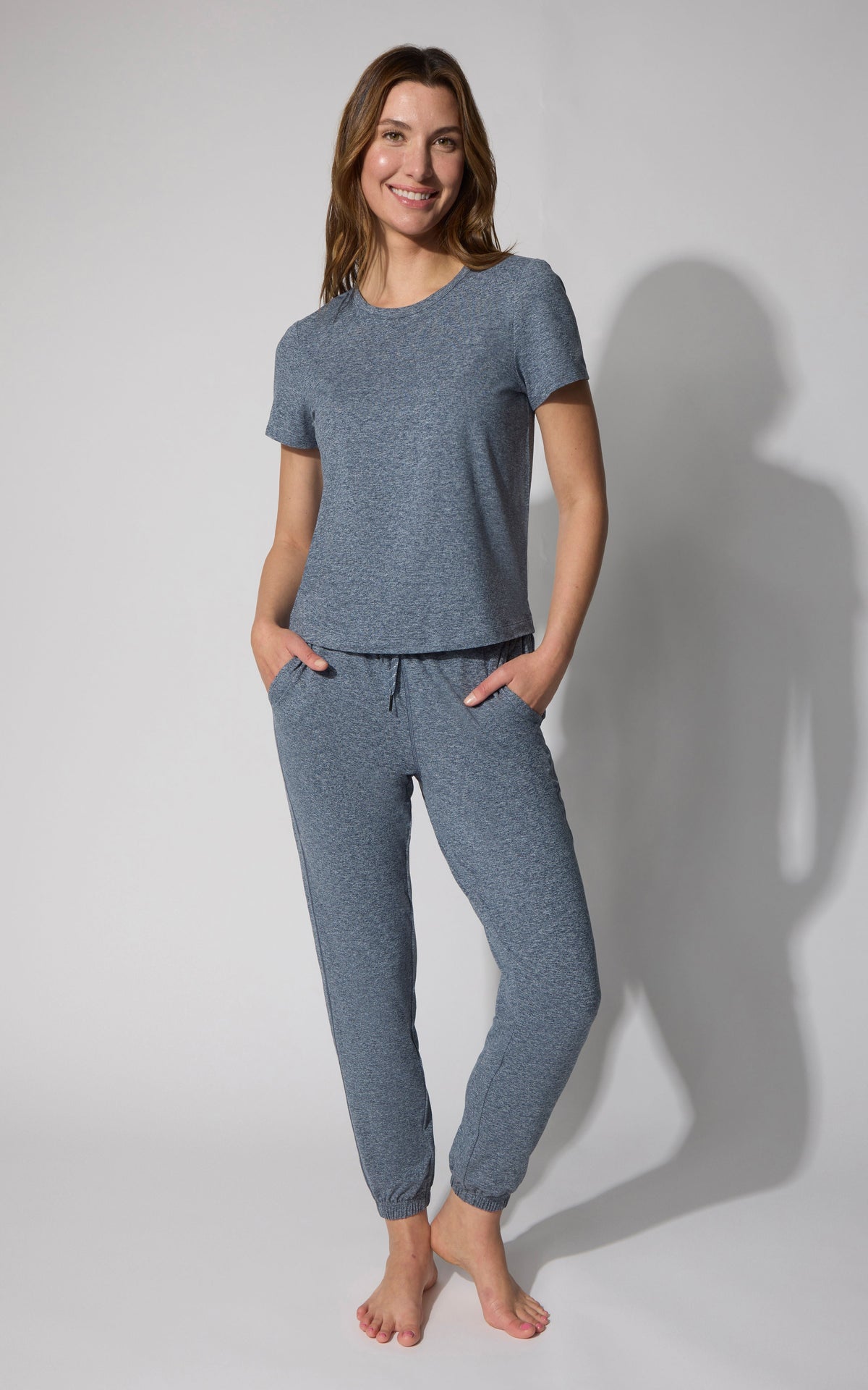 90 Degree by Reflex Cationic Jersey Short Sleeve & Jogger Set