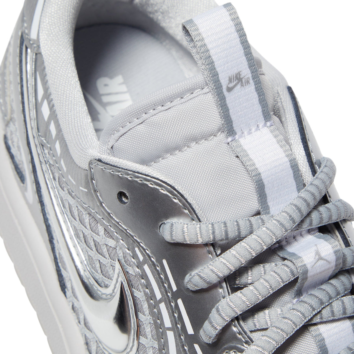 Air Jordan Women's Retro 1 Mm Low V3 'Method Of Make Metallic Silver' Sneakers