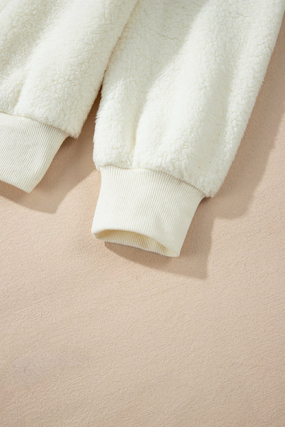 Threaded Pear Mila Sherpa Howdy Patched Pullover