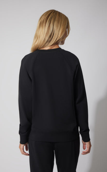 90 Degree by Reflex Terry Everyday Raglan Pullover Sweatshirt
