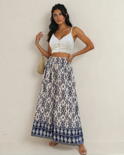 Cherish High Waist Wide Leg Loose Pants