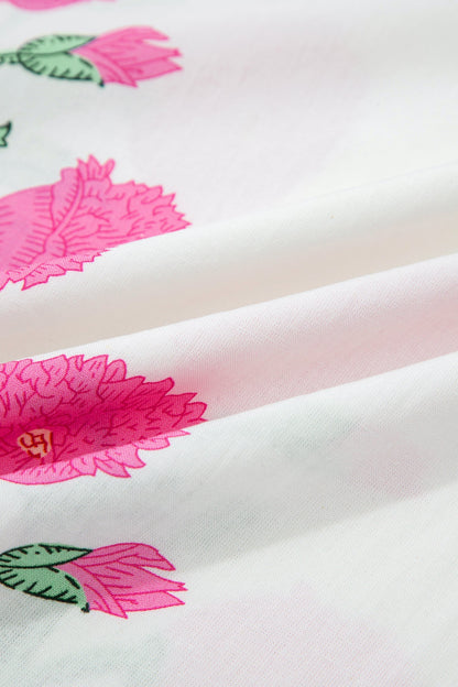 Threaded Pear Mariah Detail Short Sleeve Blouse