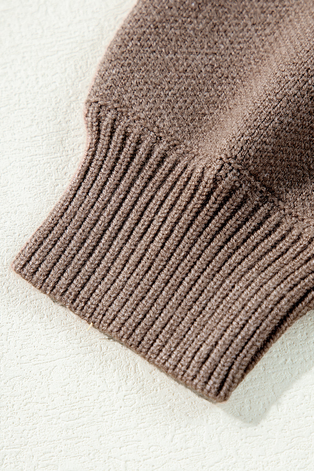 Threaded Pear Eleanor Half Zipper Stand Sweater