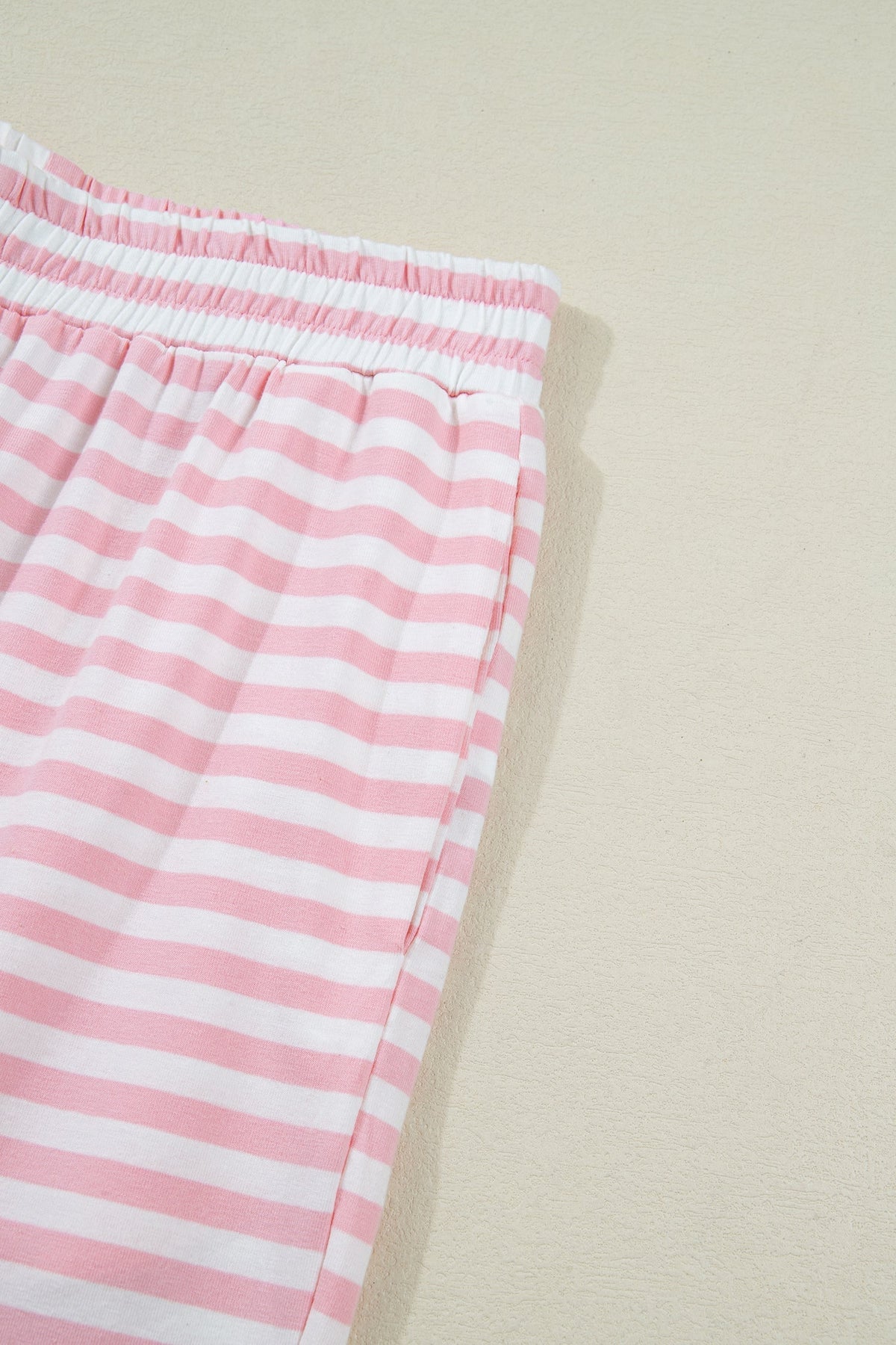 Threaded Pear Amber Stripe Drop Shoulder Set