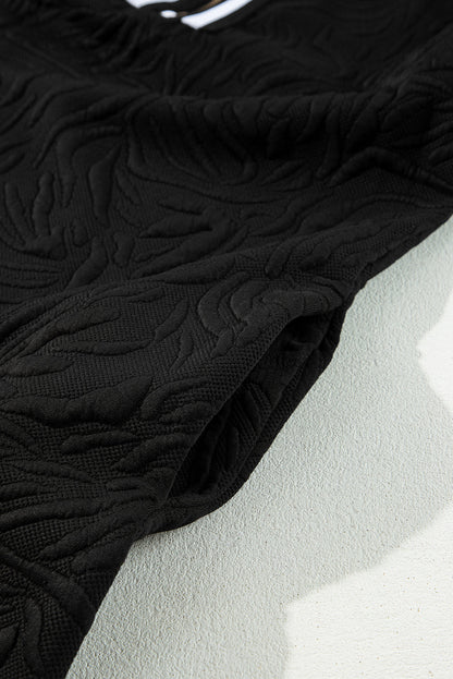 Threaded Pear Mikaela Zipper Shift Mini Dress