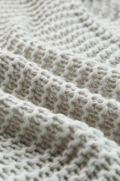 Threaded Pear Oakley Shoulder Puff Sleeve Cardigan