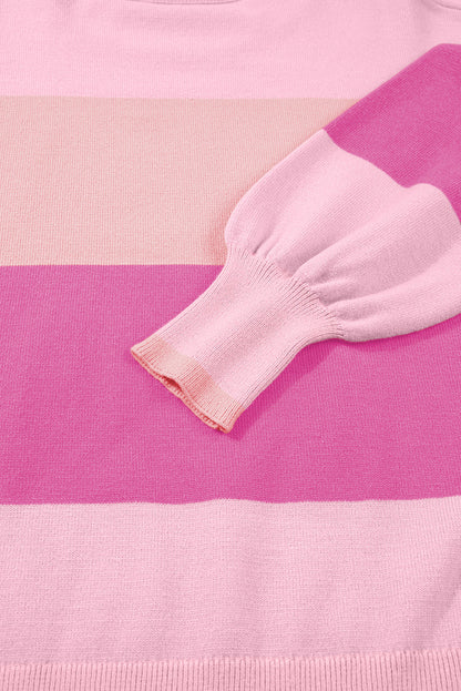 Threaded Pear Elizabeth Jolly Color Block Sweater