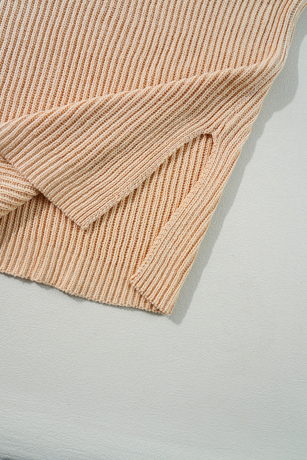 Threaded Pear Avery Side Slits Loose Sweater