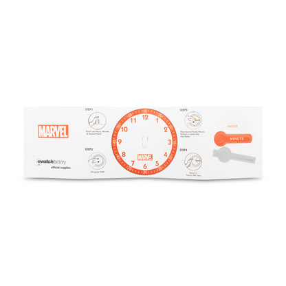 Marvel Kid's Spider-Man Velcro Strap Watch